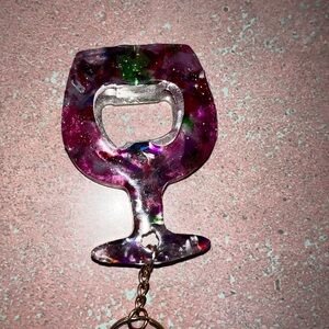 CUSTOMER CREATION 🍻 Custom Resin Bottle Opener – Handmade & Personalized Barware